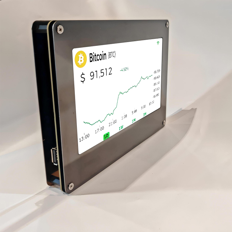 <strong>Customizable 7-Inch TFT ESP32 Real-Time Crypto Mon</strong>