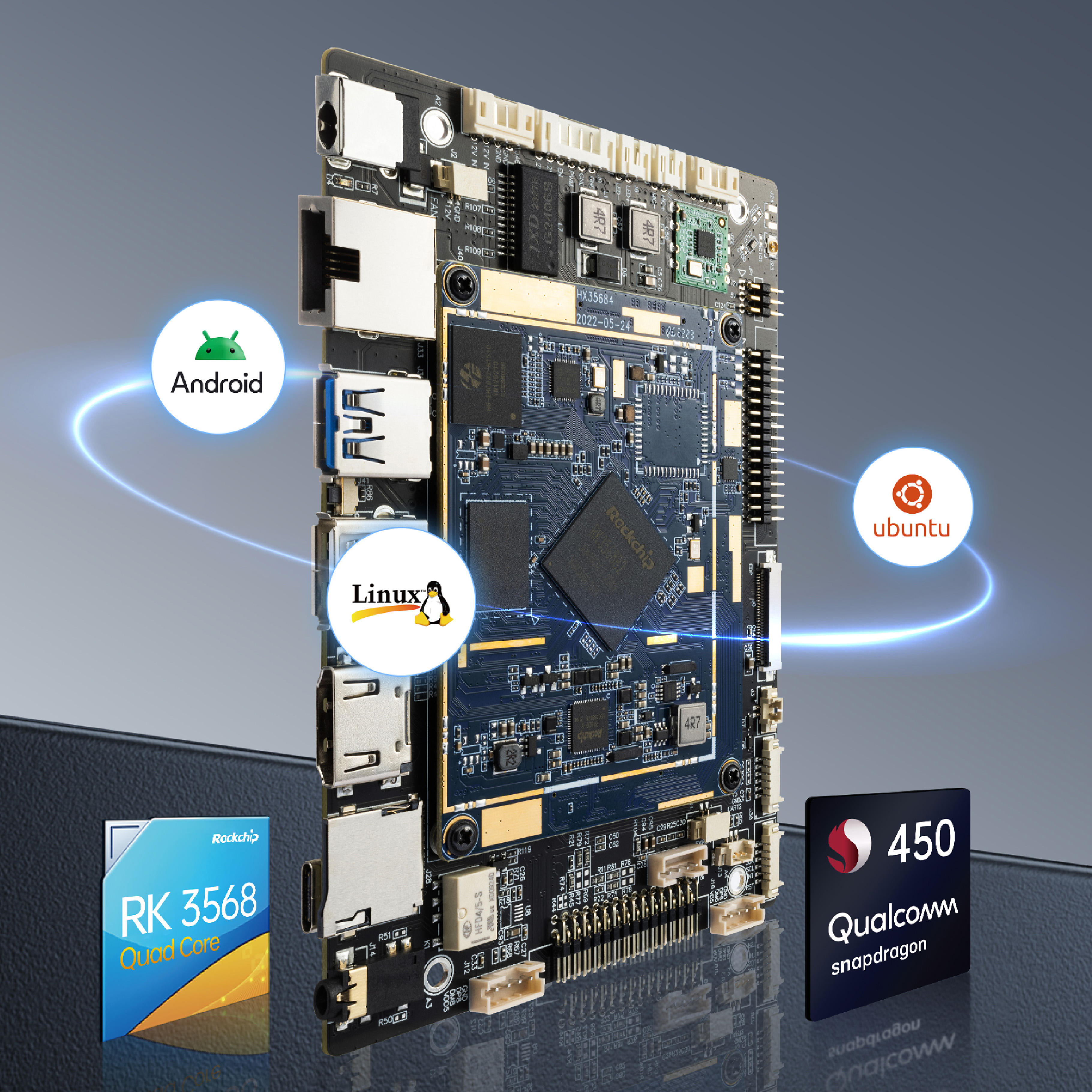Low Cost Customization Android Embedded Industrial Motherboard Pcba ...